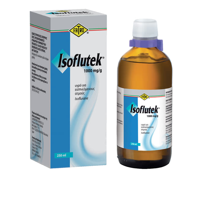 ΝΕΟ ΠΡΟΪΟΝ: ISOFLUTEK 1000 mg/g υγρό για εισπνεόμενους ατμούς