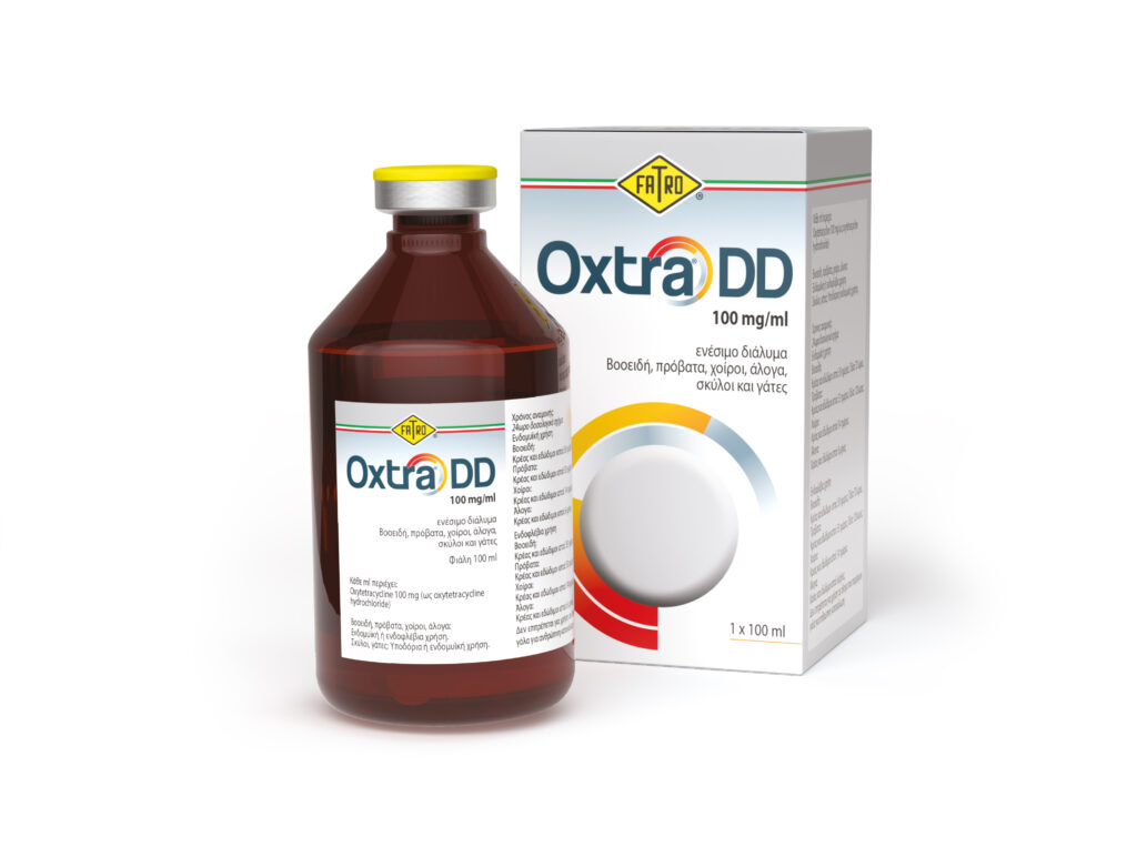 ΝΕΟ ΠΡΟΪΟΝ: OXTRA DD 100 mg/ml Ενέσιμο διάλυμα (Οξυτετρακυκλίνη)
